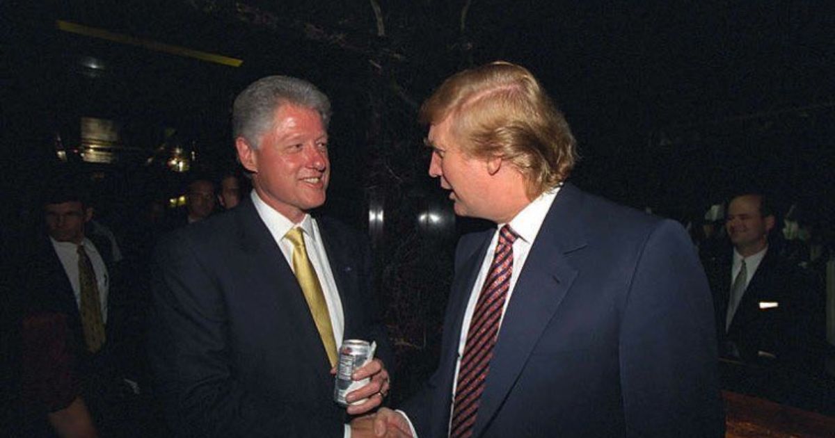Bill Clinton and Donald Trump (Image Credit: @WinterPolitics1 on X)
