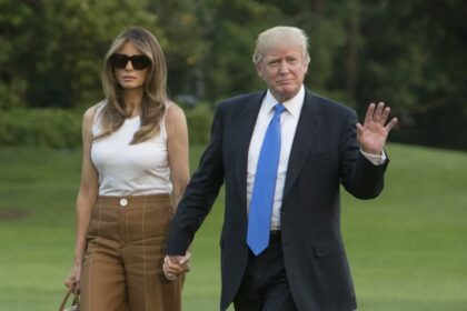 Donald Trump and Melania Trump