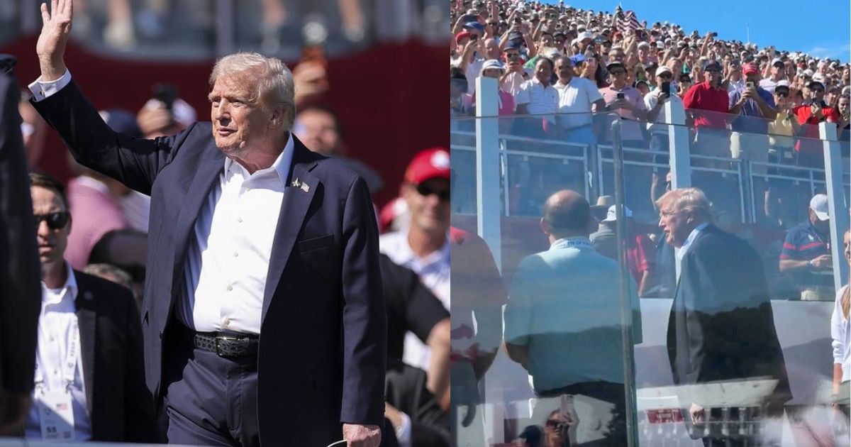Donald Trump’s beefed up security at Ryder Cup grabs attention