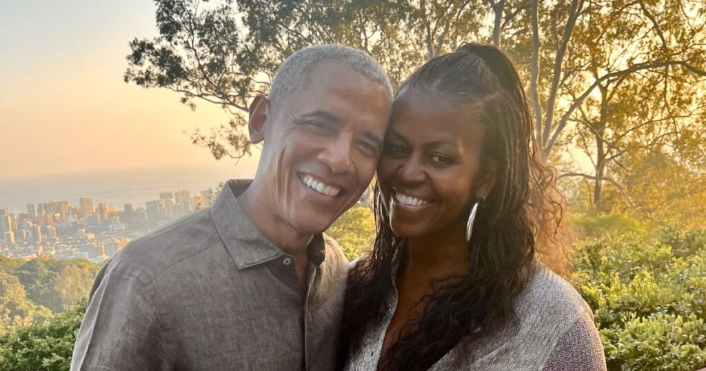Barack Obama and Michelle Obama