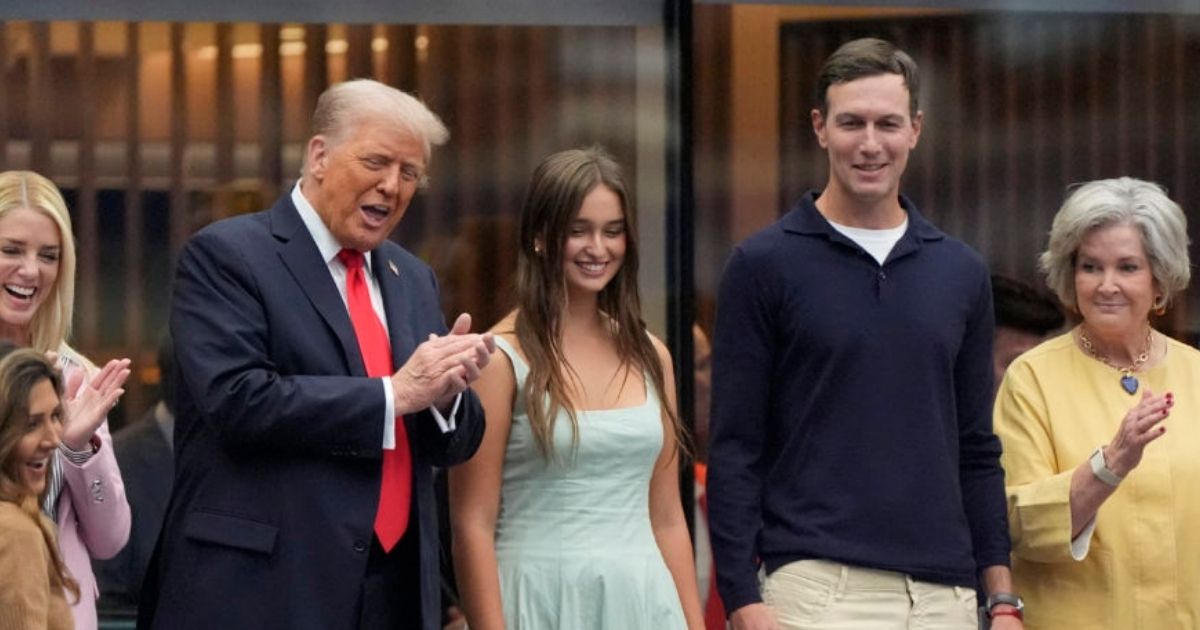 donald trump and arabella kushner at US open
