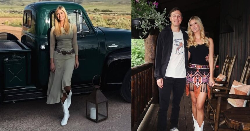 ivanka trump flaunts wealth