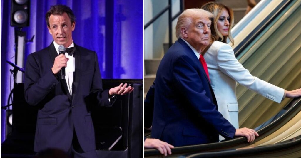 seth meyers mocks donald trump