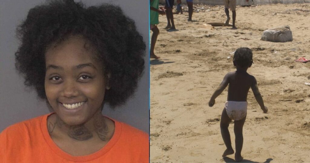 toddler found roaming in monroe, North caroline