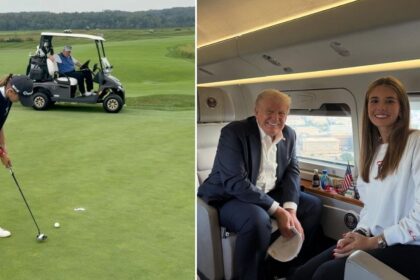 trump broke golf rule