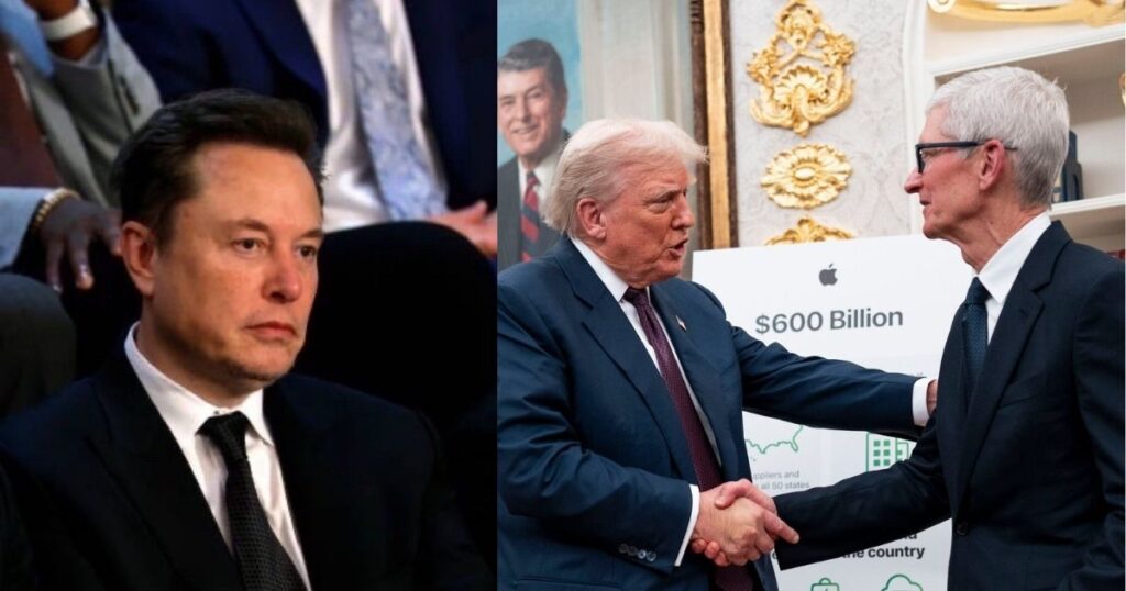 trump didnot invite musk