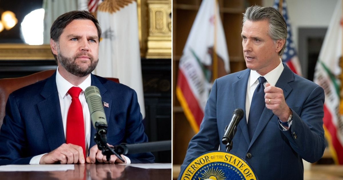 JD Vance and Gavun Newsome