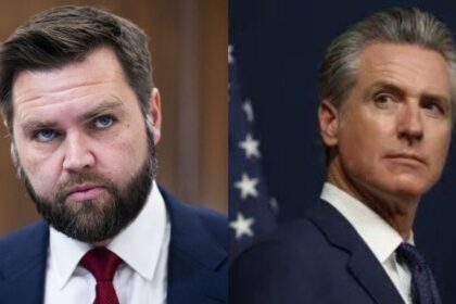 gavin newsom makes fun of JD Vance