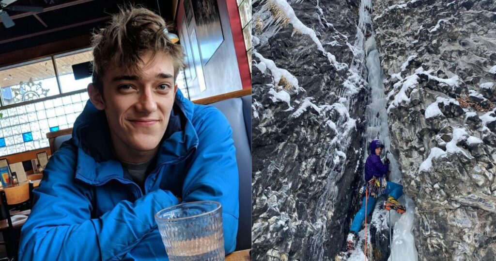 23-year old rock climber late Balin Miller ( both the pictures from @balin.miller|Instagram).
