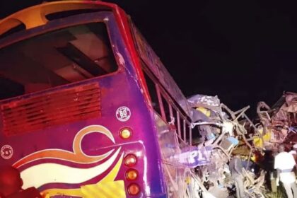 A tragic road accident killed 46 people and left several injured Check out the details of the crash. ( Image credits: @emmanuelomenejo|X.com).