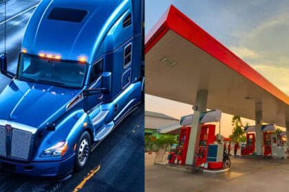 A white woman in a truck was caught on camera yelling racist remarks at a Black man at a Georgia gas station