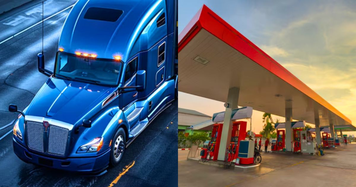 A white woman in a truck was caught on camera yelling racist remarks at a Black man at a Georgia gas station