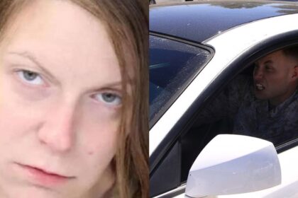 A woman killed a man in a road rage incident