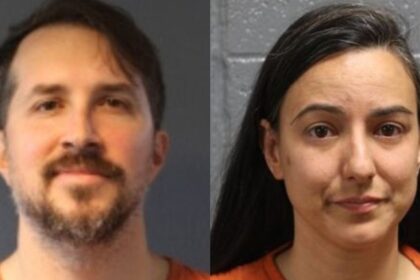Aaron Oldham and Christine Hillier were both booked at the Oklahoma County Detention Center