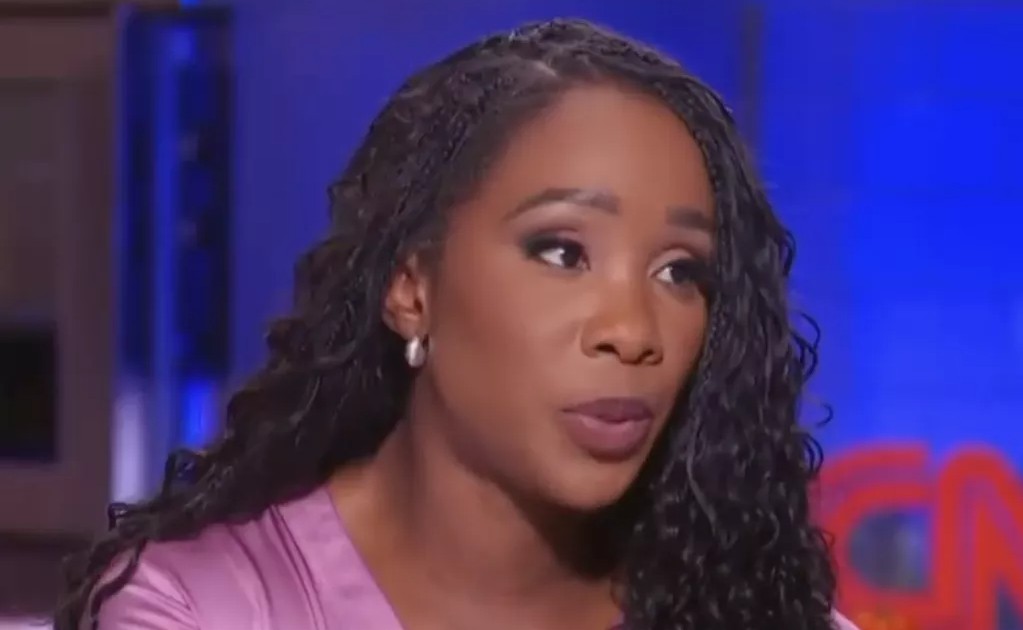 Abby Phillip talking on CNN NewsNight