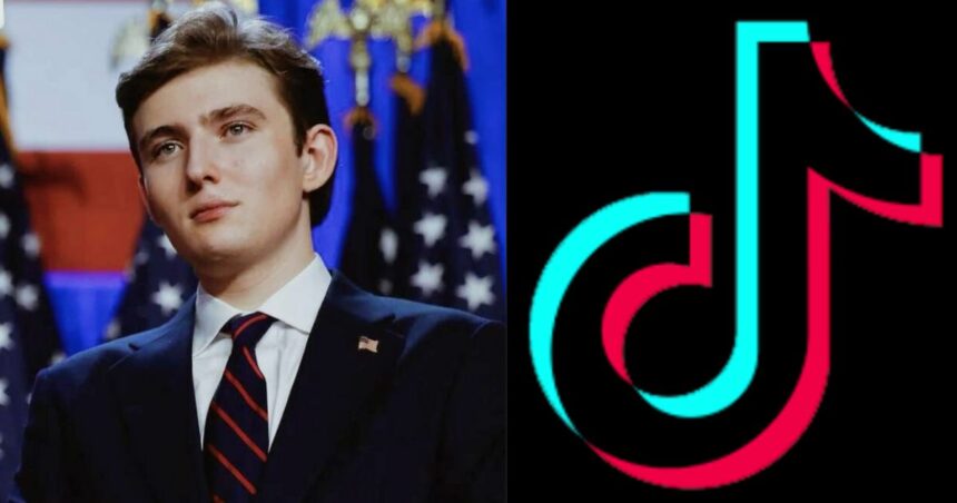 Barron Trump might be a part of TikTok soon