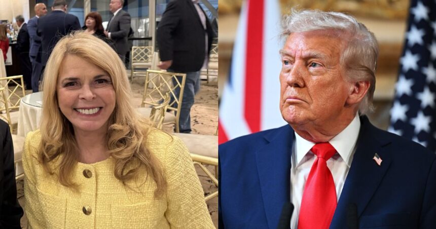 Betsy McCaughey and Donald Trump