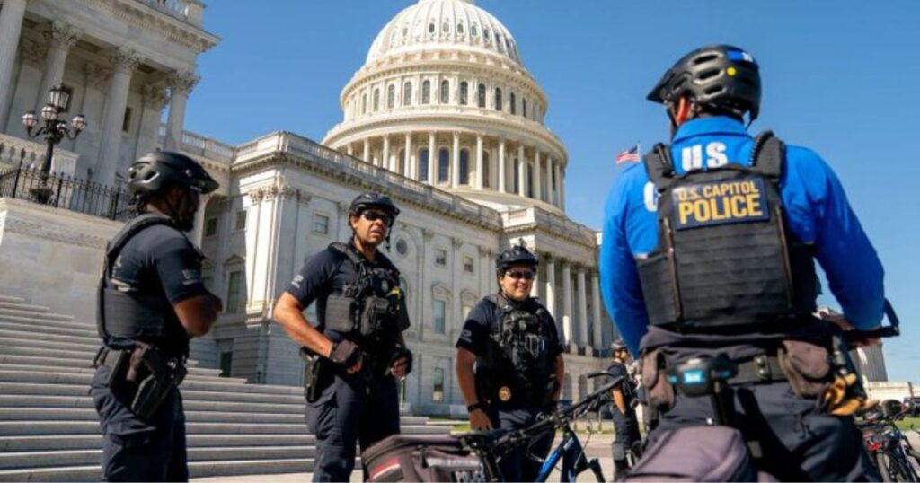Capitol Police Officers Miss First Full Paychecks