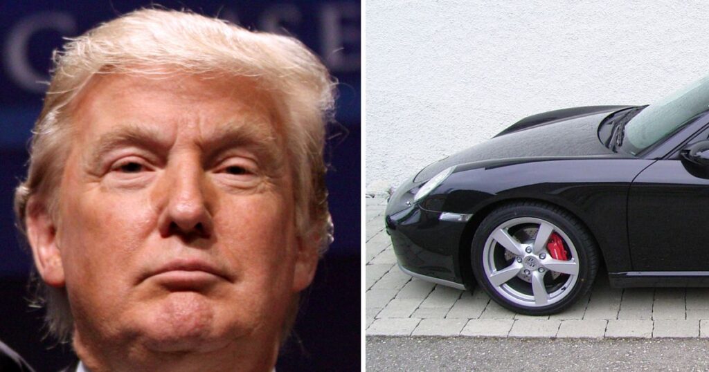 Car rams inside LA City Hall as suspect locks him inside the vehicle. He Had a message for Trump