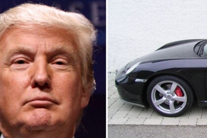 Car rams inside LA City Hall as suspect locks him inside the vehicle. He Had a message for Trump