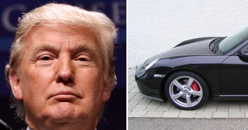 Car rams inside LA City Hall as suspect locks him inside the vehicle. He Had a message for Trump