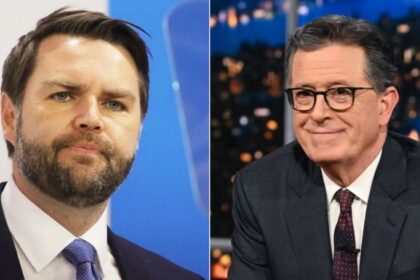 Colbert roasts Vance