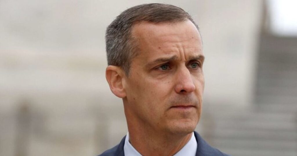 Corey Lewandowski @LucasSa56947288|X.com).