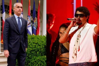 Corey Lewandowski and Bad Bunny