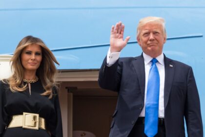 Melania Trump’s million-dollar reaction to Donald Trump’s over his aircraft carrier announcement