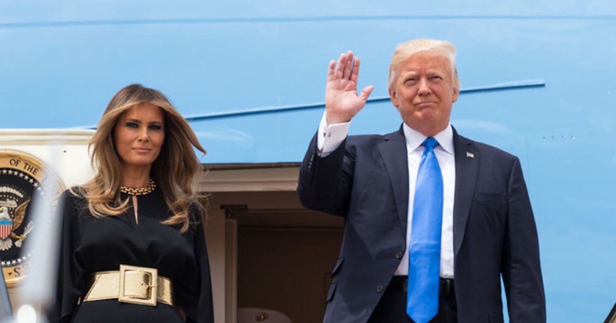 Melania Trump’s million-dollar reaction to Donald Trump’s over his aircraft carrier announcement
