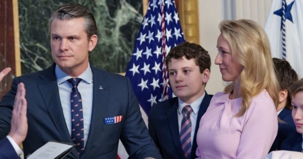 Pete Hegseth’s third wife Jennifer Rauchet has been giving a tough time to Pentagon reporters