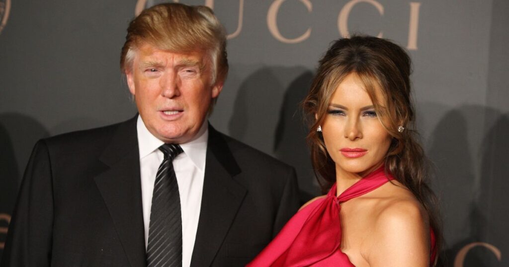 Jokes landed on Donald Trump and his wives at No Kings parade