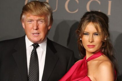 Jokes landed on Donald Trump and his wives at No Kings parade