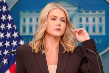 Karoline Leavitt has no response over rising health costs under Trump administration