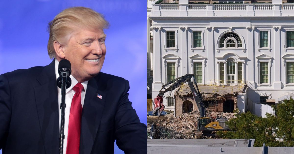 New Images Show Trump’s East Wing Looks Like a War Zone