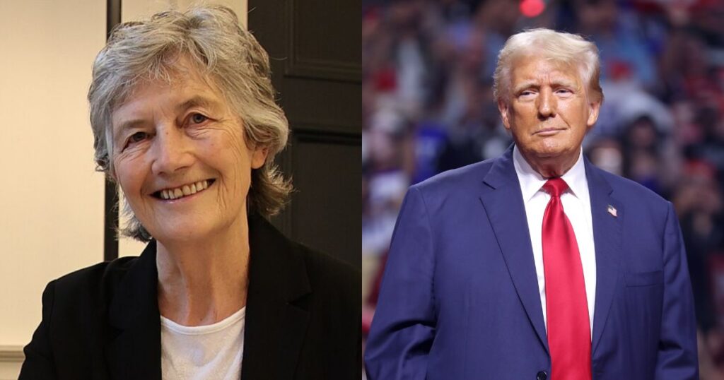 Look back at Catherine Connolly’s swashbuckling words against Donald Trump