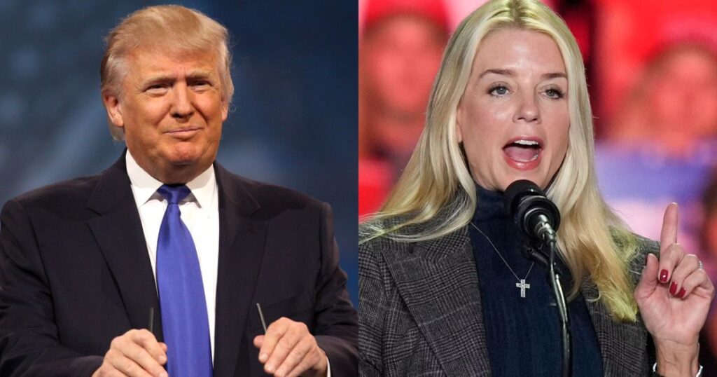 Donald Trump gets lost in the middle of a question, Pam Bondi’s help makes it worse