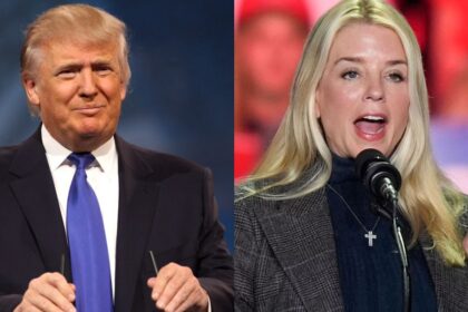 Donald Trump gets lost in the middle of a question, Pam Bondi’s help makes it worse