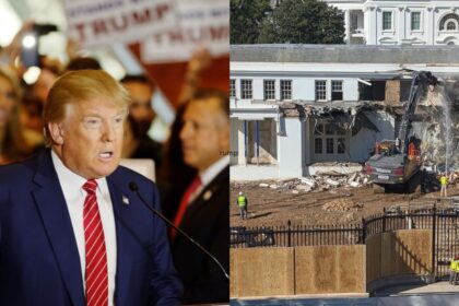 Donald Trump, East Wing