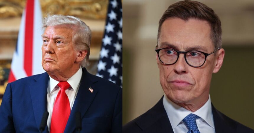 Donald Trump and Alexander Stubb