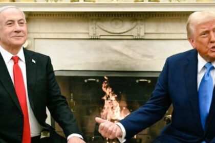 Donald Trump and Benjamin Netanyahu (@Robiiin_Hoodx|X.com).