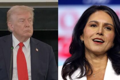 Donald Trump and Tulsi Gabbard