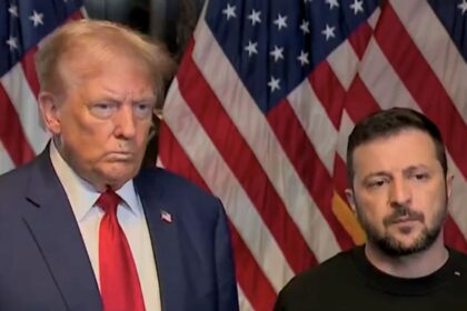 President Donald Trump asks Russia and Ukraine to stop war