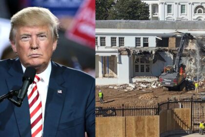 Donald Trump is renovating The White House