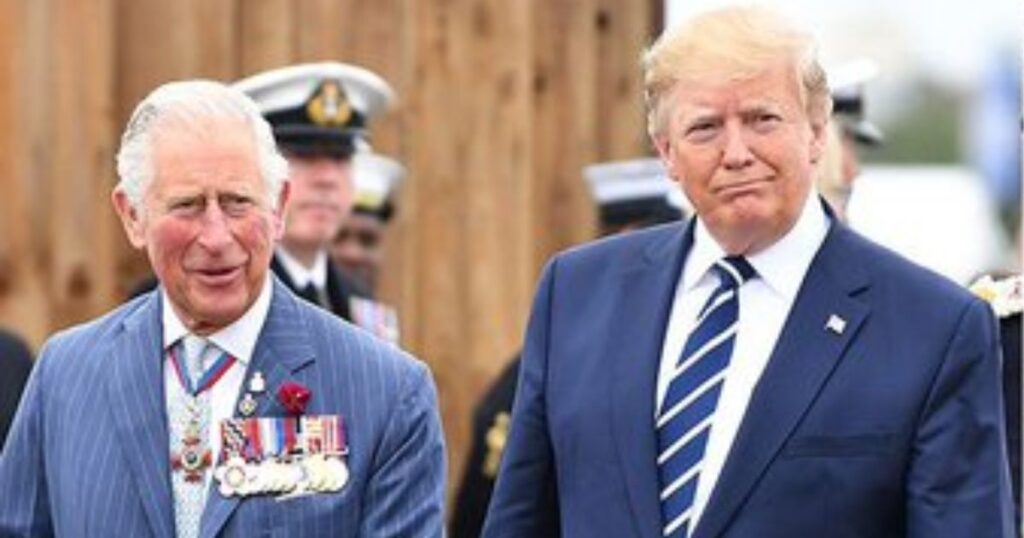 Many speculate if Trump’s photo with King Charles was photoshopped.