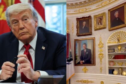 Donald Trump trolled over Oval Office redesign