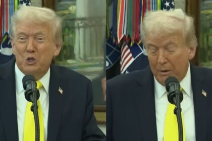 Trump’s bad hair day eclipsed the meeting