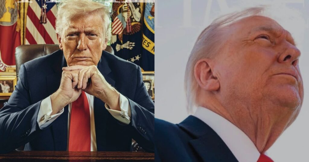 Donald Trump in new TIME magazine cover