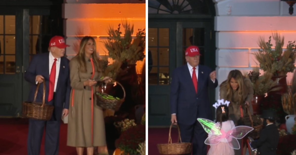 Donald Trump and Melania’s Halloween celebrations