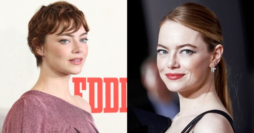 Emma Stone's new face.